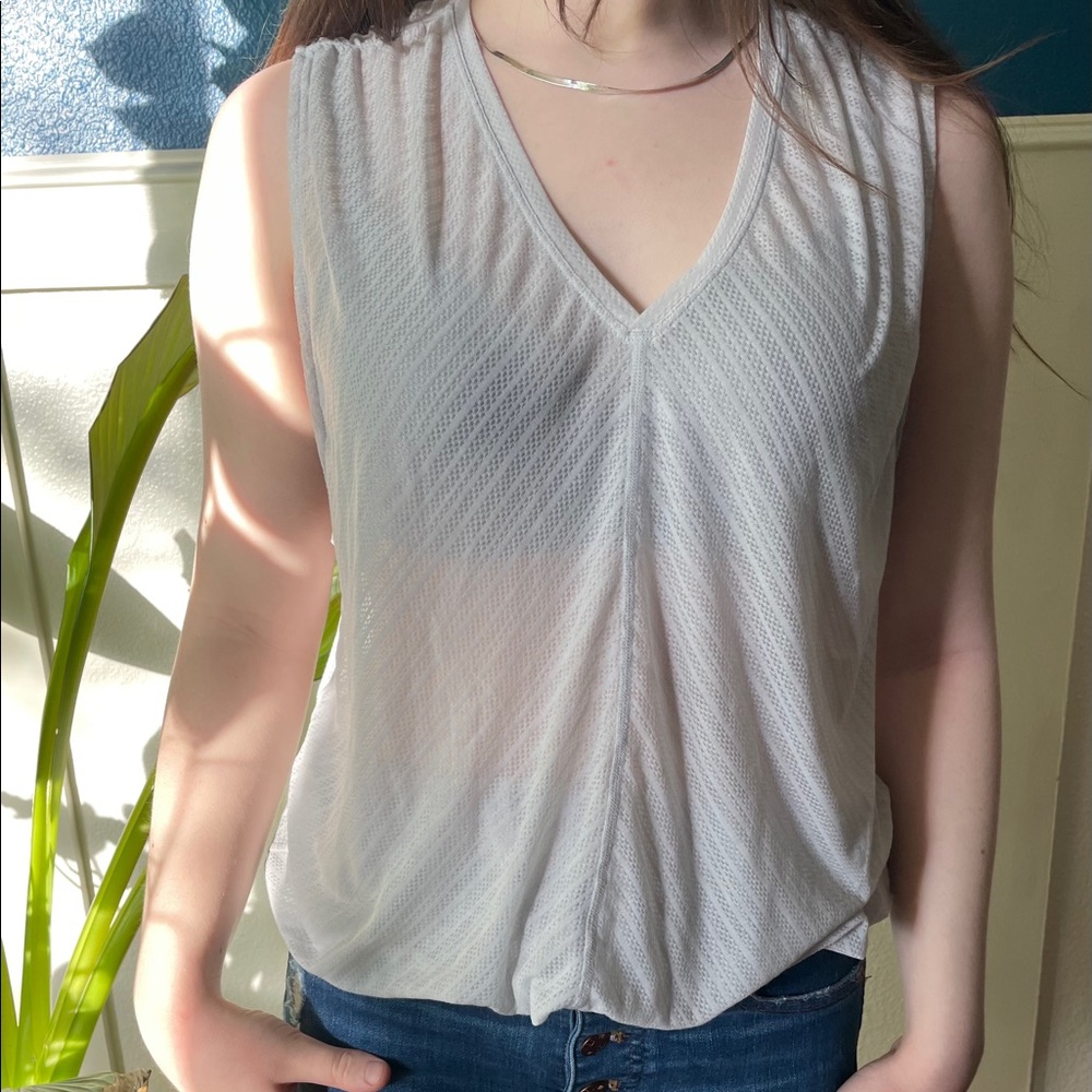 Prana Trysten Tank - Light Gray, Size S